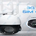 دوربین سیم کارتی UDECER 5MP شیار سیمکارت و حافظه